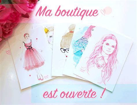 Ma nouvelle boutique est ouverte .